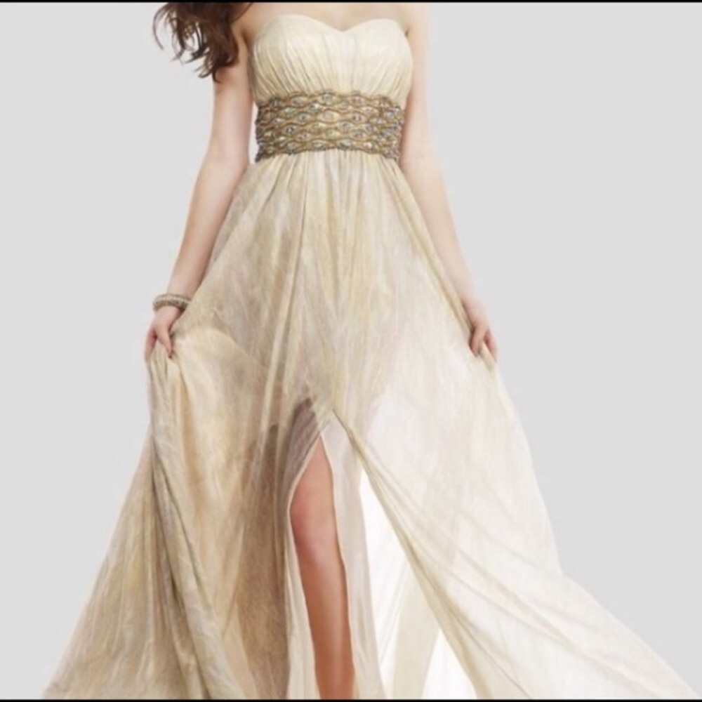 {Colors Dress} iridescent prom gown
